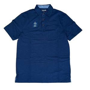 NWT IZOD Men's Logo Polo Short Sleeve Shirt Club Blue Size M